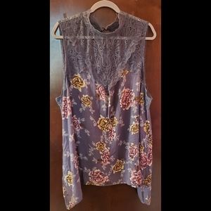 Torrid sleeveless blouse